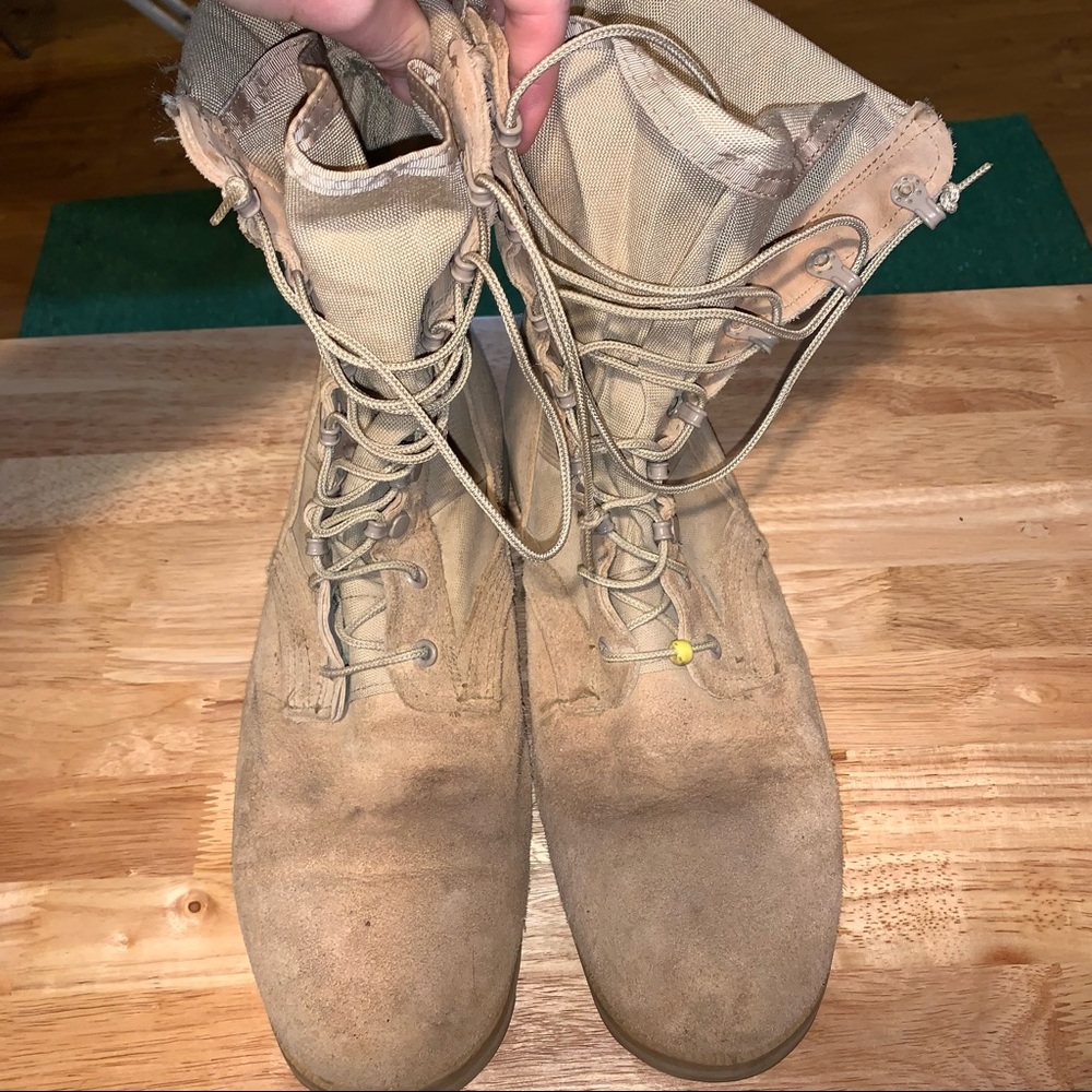 Vibram McRae 8 in Panama Boots - Coyote Brown Size 12